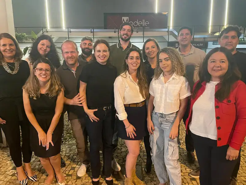 Alunos do curso de língua italiana Fontana del Sapere