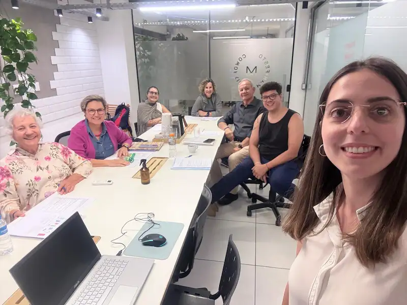 Alunos de Brasília no curso de italiano