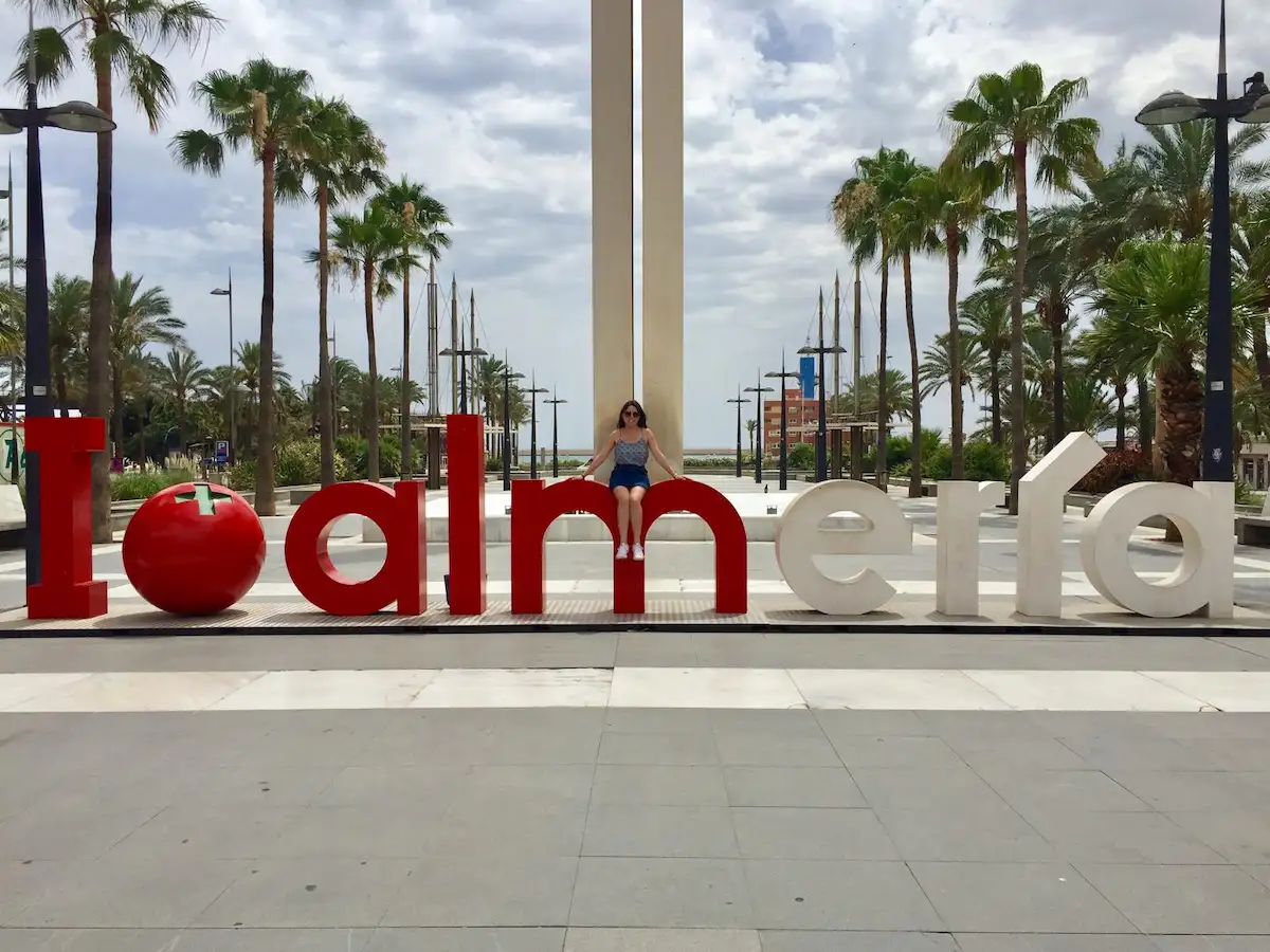 Elisabetta Scordino durante intercâmbio na Espanha em Sevilha